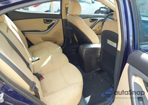 2013 Hyundai Elantra Gls from USA, damaged, VIN 5NPDH4AE0DH445567